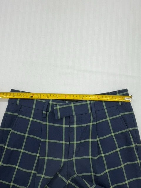 Navy Plaid Big Boys Navy Pants size 7 product image 8