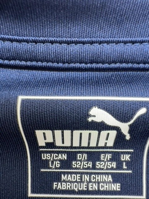 Puma Men's Navy L Short Sleeve Crew Neck Tee 2017 703509-06