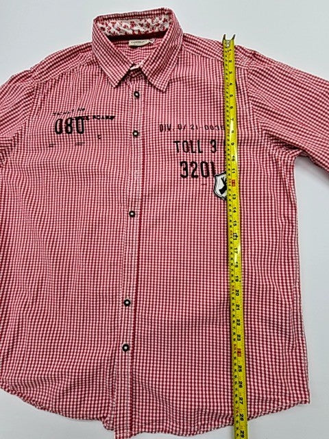 Landhaus Men Red Shirt size XL product image 8