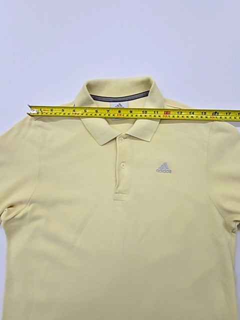 Adidas Men Yellow Polo Shirt size XL product image 4