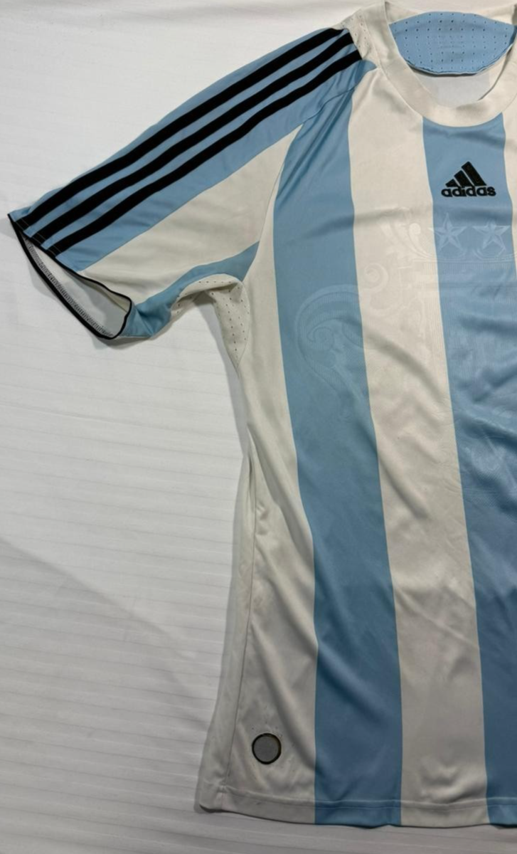 Adidas Argentina National Team Men's Jersey Sun Of May Watermark Blue White S/M