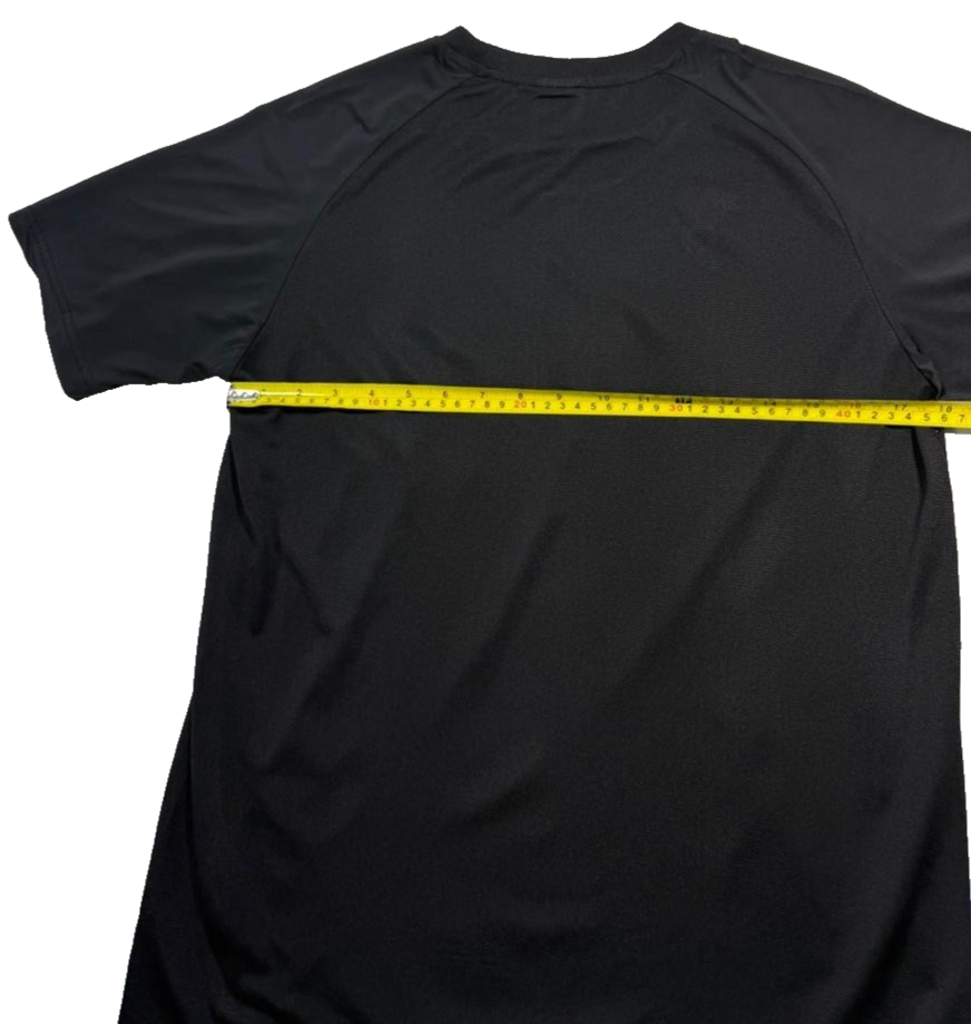 Adidas Formotion Men's Black Grey Training T-Shirt Yellow Graphic Size L