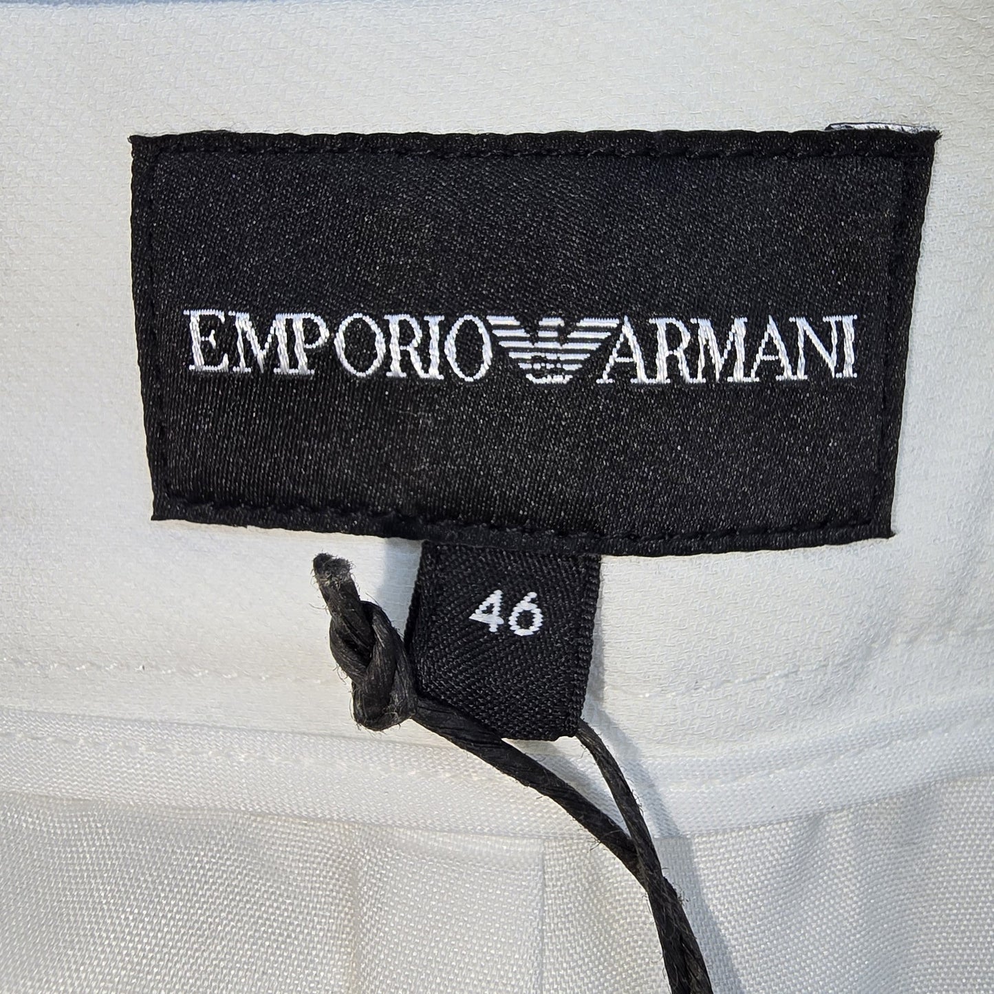 Emporio Armani Men White Trousers size 46 product image 3