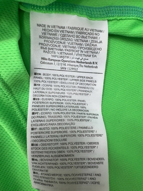 Nike Men's Dri-FIT Legend Kelly Green Fitness Tee Short Sleeve