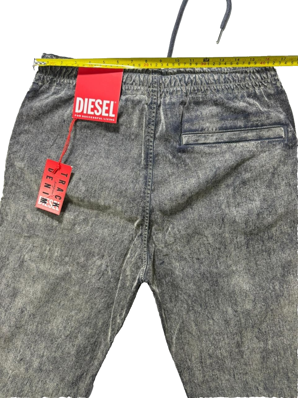JEANS DIESEL D-LAB-NE SWEAT JEANS BLACK | UNISEX | L