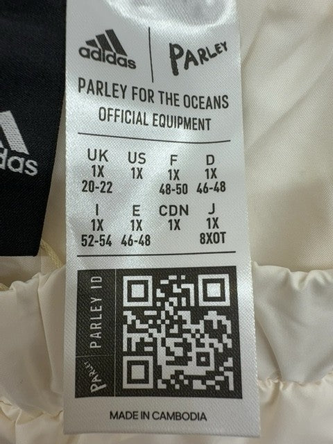Adidas Parley Men's Shorts Size 1X White Polyester Athletic