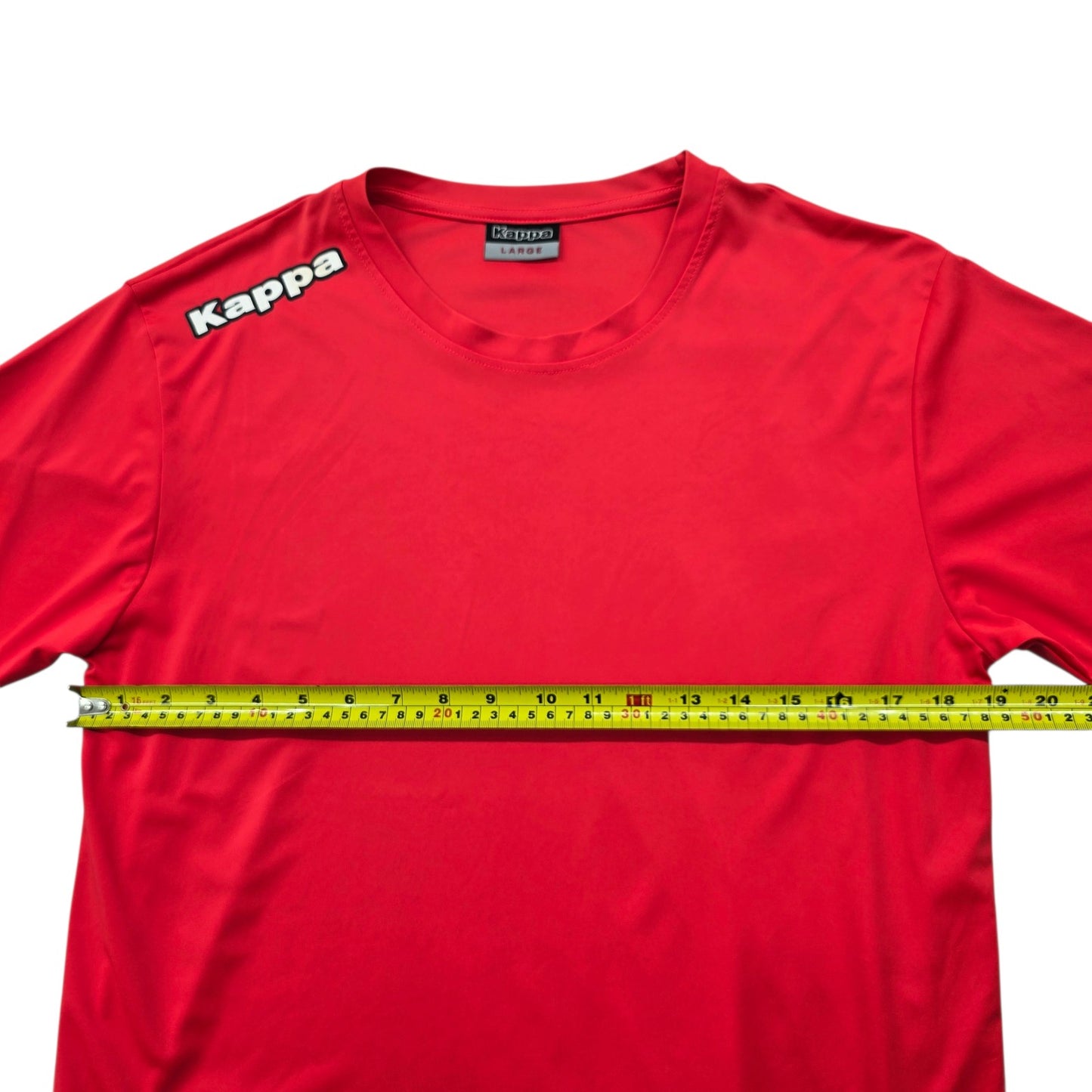 Kappa Men's Red Omini Logo T-Shirt Large Kappa4Football