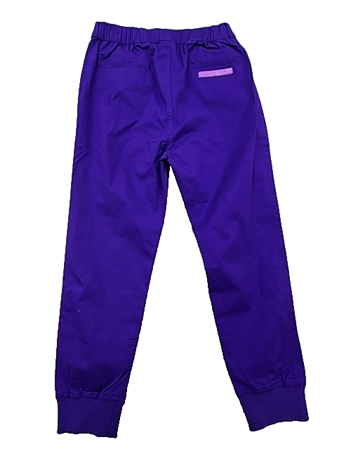 BAPE Purple Color Camo Sweatpants Men's S 98%Cotton Drawstring