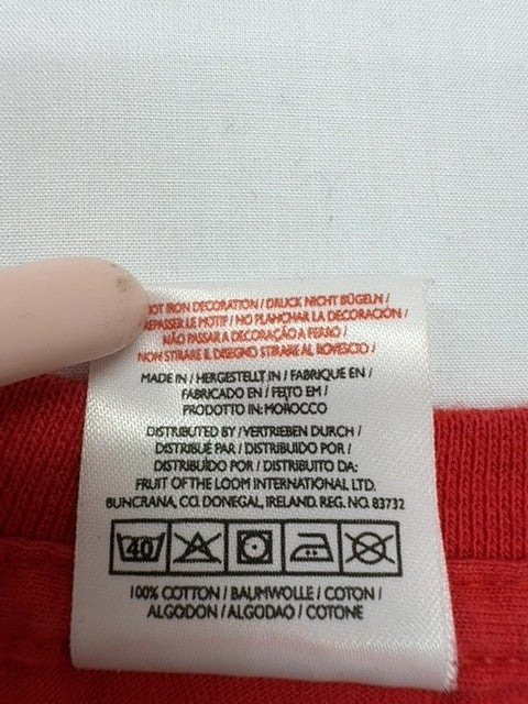 Fruit of the Loom Boys Red T-Shirt size M product image 5