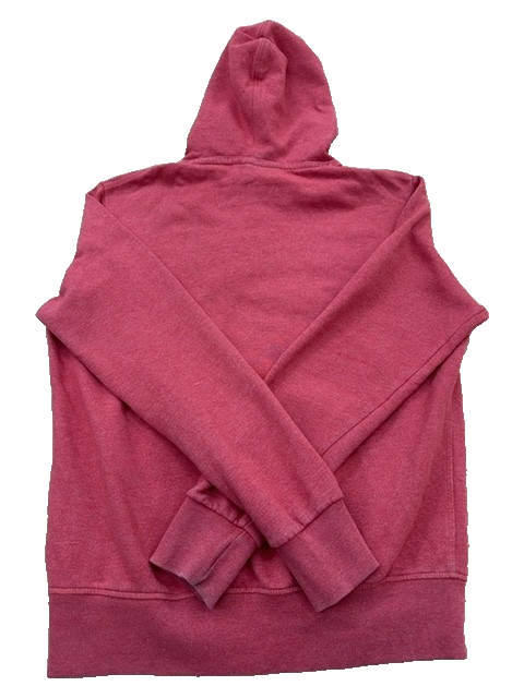 Superdry Men's Red Vintage Logo Hoodie XXL Relaxed Cotton Long Sleeve