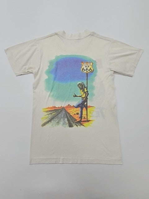Iron Maiden Boys White T-Shirt size S product image 2