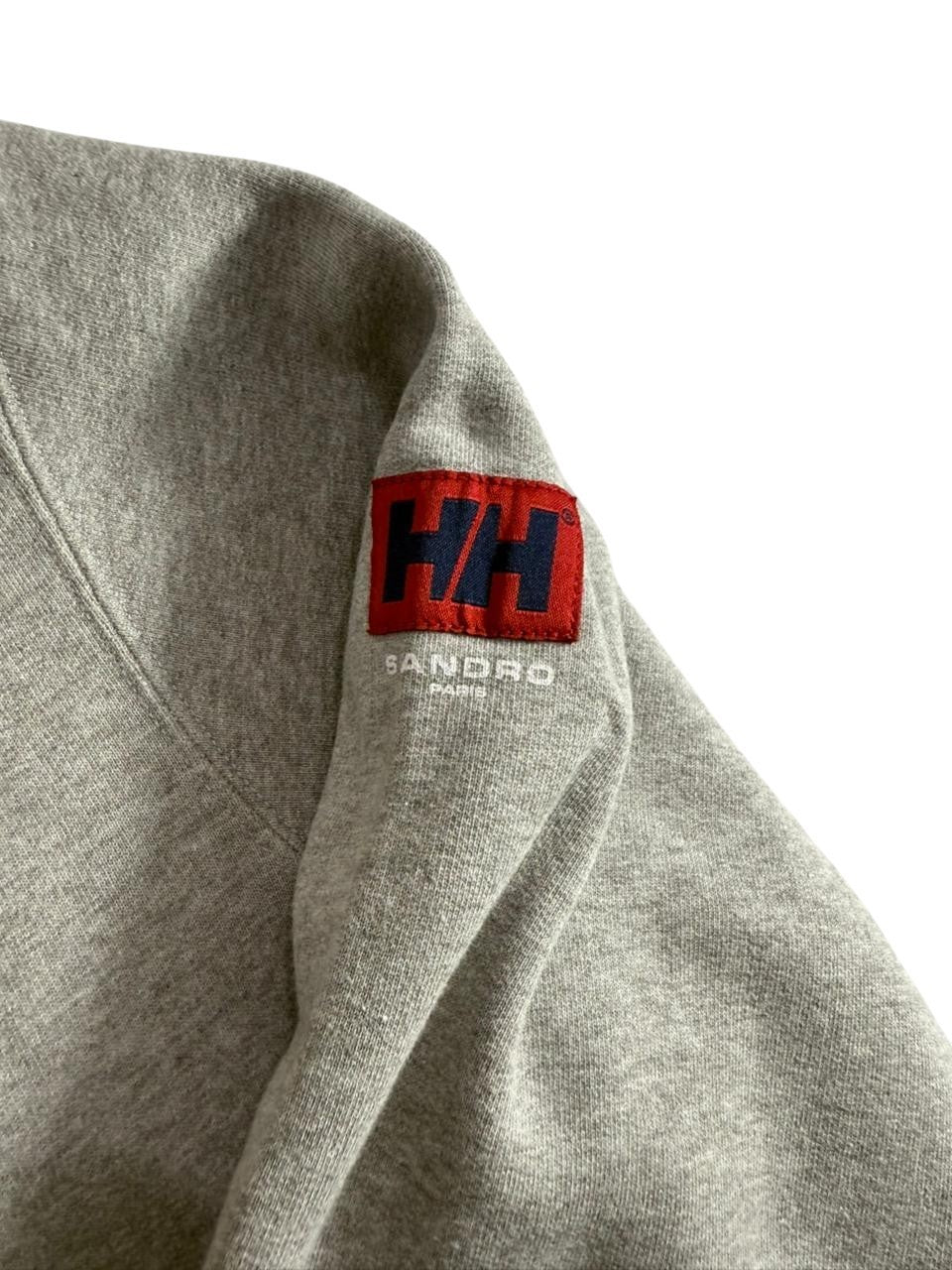 Helly Hansen Logo Hoodie Sweatshirt Grey Size XS Pullover