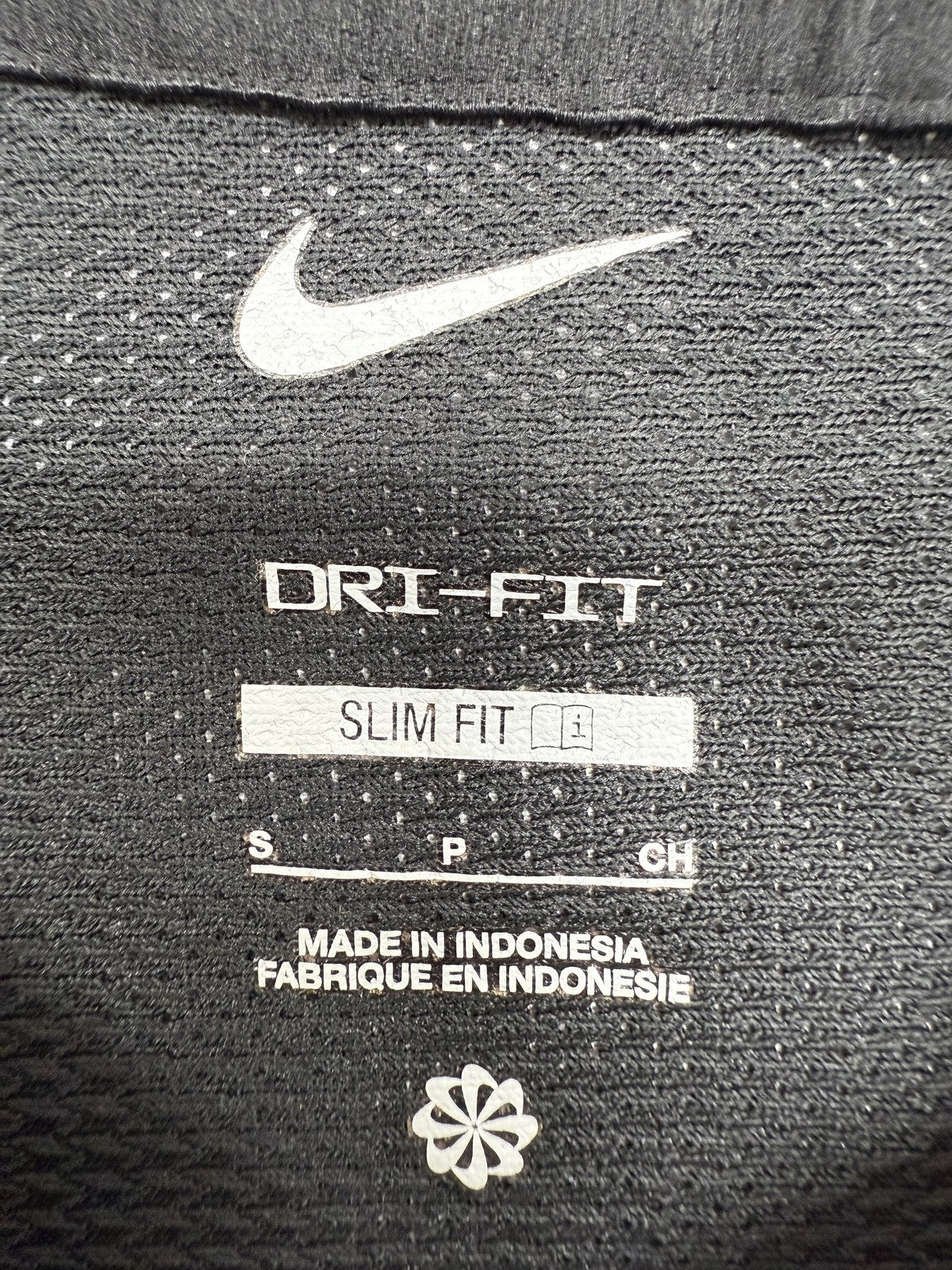 Nike Men's Small Black Soccer Jersey Dri-FIT Short Sleeve Crewneck