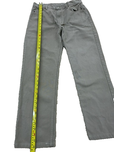 Levi's Men's Gray 501 Straight Leg Jeans 36x32 Vintage USA