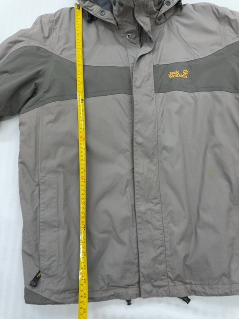 Jack Wolfskin Men Gray Jacket size XL product image 4