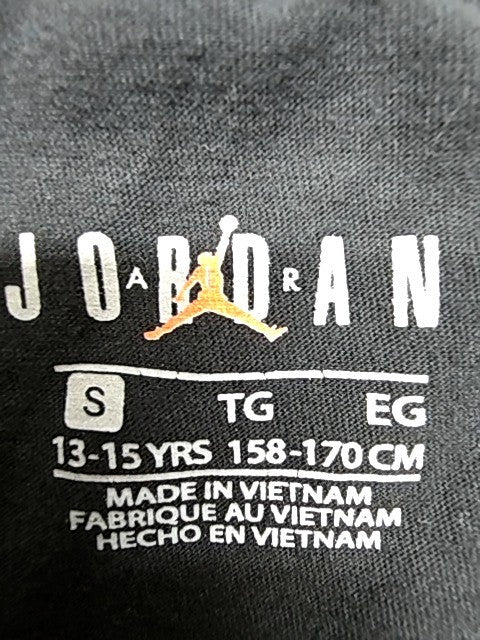Jordan Chicago Bulls Michael Jordan Girls S Black T-Shirt Jumpman