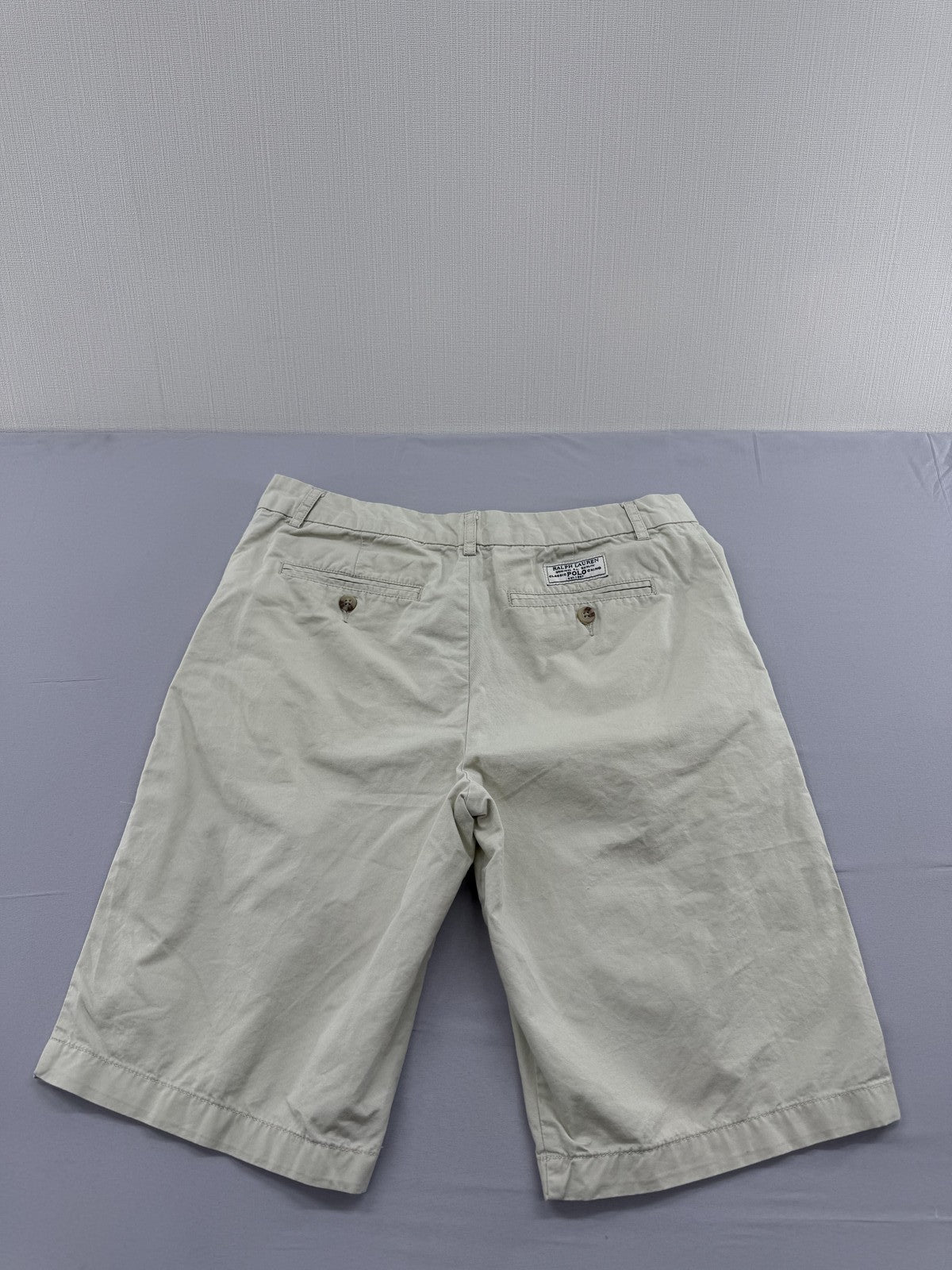 Polo Ralph Lauren Khaki Chino Shorts Size 20 Stretch Classic Fit