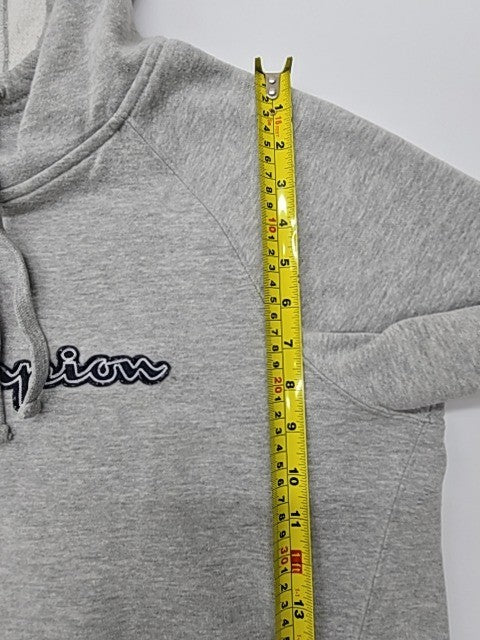 Champion Boys Gray Pullover Hoodie Size L/G Fleece Kangaroo Pocket