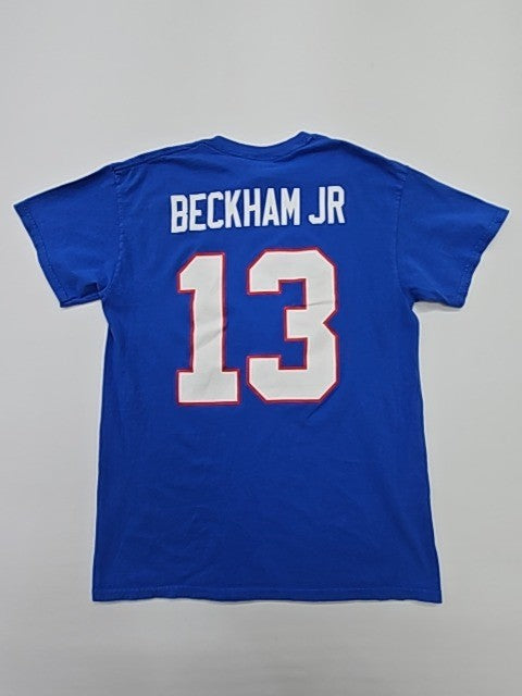 Gildan Boys Blue NFL Sports T-Shirt Big Kids Size M Regular Fit