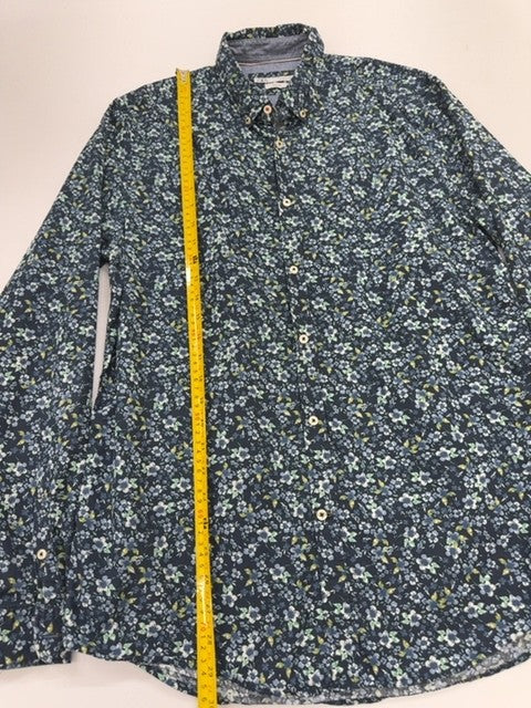 Zara Men Navy Shirt size L product image 5