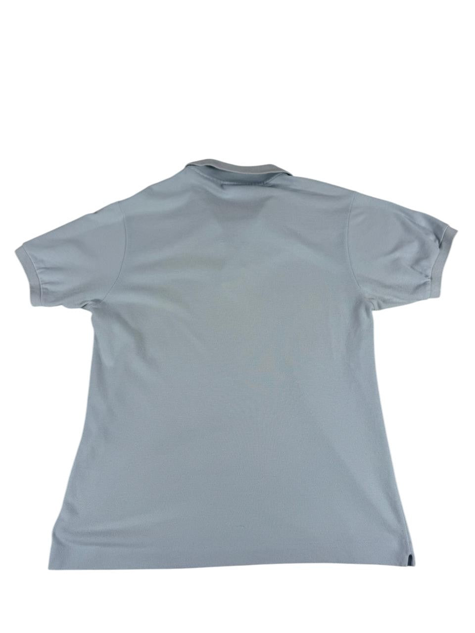 Lacoste Mens Classic Polo Shirt Light Blue Short Sleeve Size 3 Small Crocodile