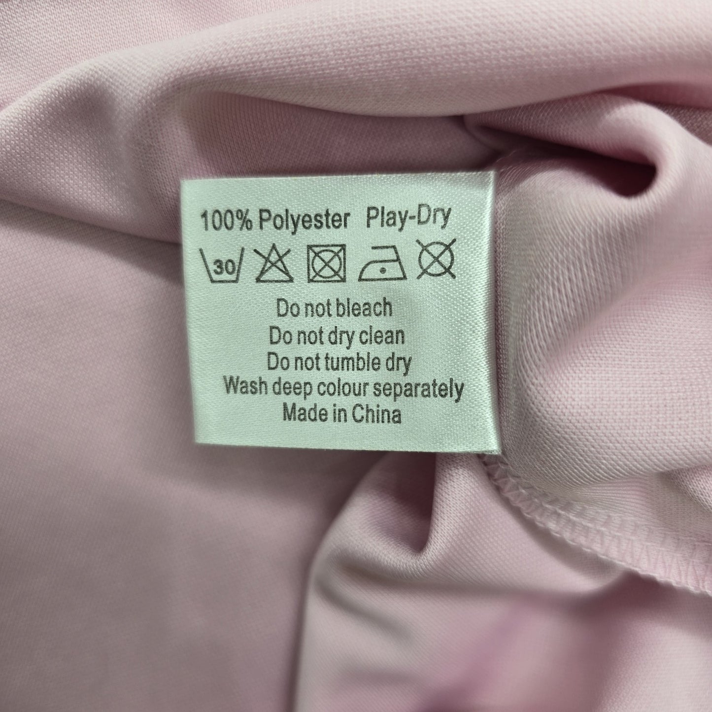 Reebok Unisex Pink Breast Cancer Awareness T-Shirt Size M PlayDry Logo
