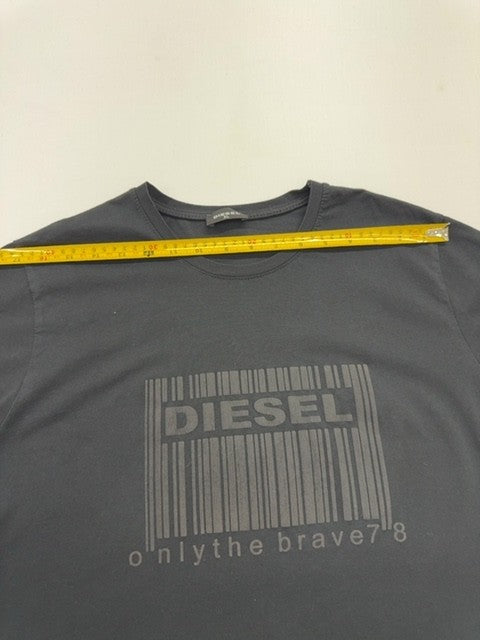 Diesel Men Black T-Shirt size XL product image 8