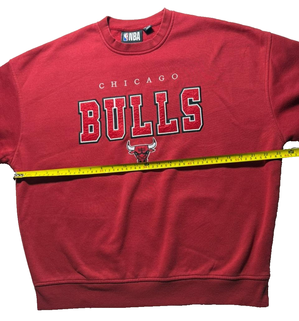 Vintage 90'S Chicago Bulls Nba Sweatshirt - Size XS