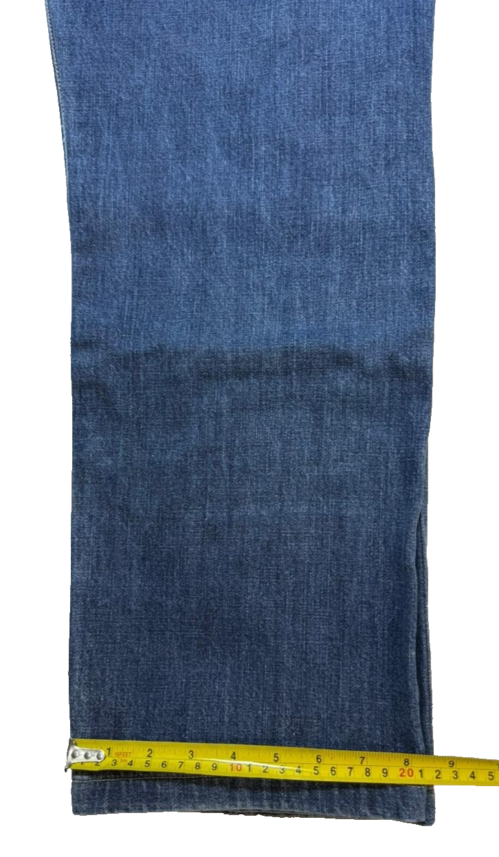 Diesel Industry Men's Blue Denim Jeans Straight Fit Cotton Pants Size 38