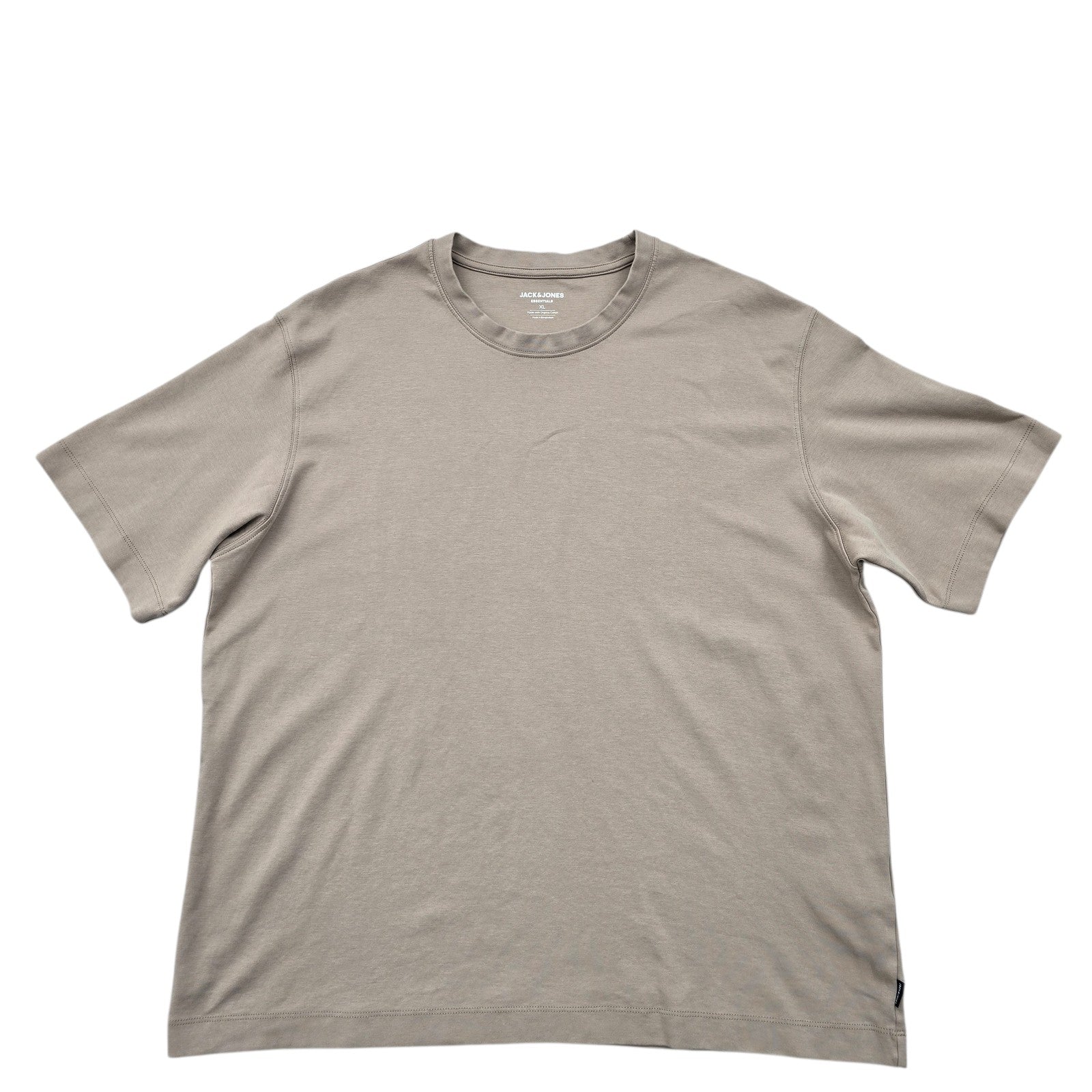 Jack & Jones Men Beige T-Shirt size XL product image 1