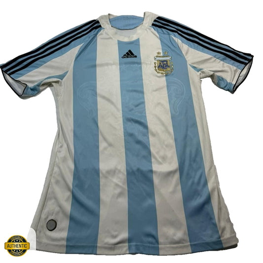 Adidas Argentina National Team Men's Jersey Sun Of May Watermark Blue White S/M