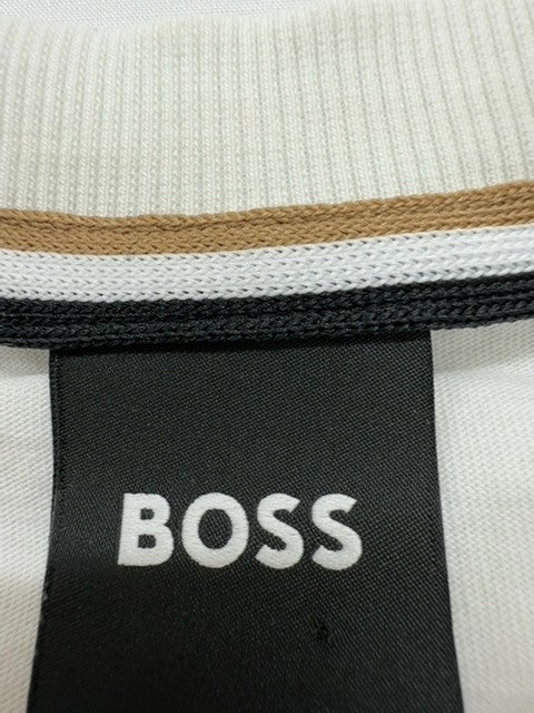 BOSS Men White T-Shirt size XXL product image 3