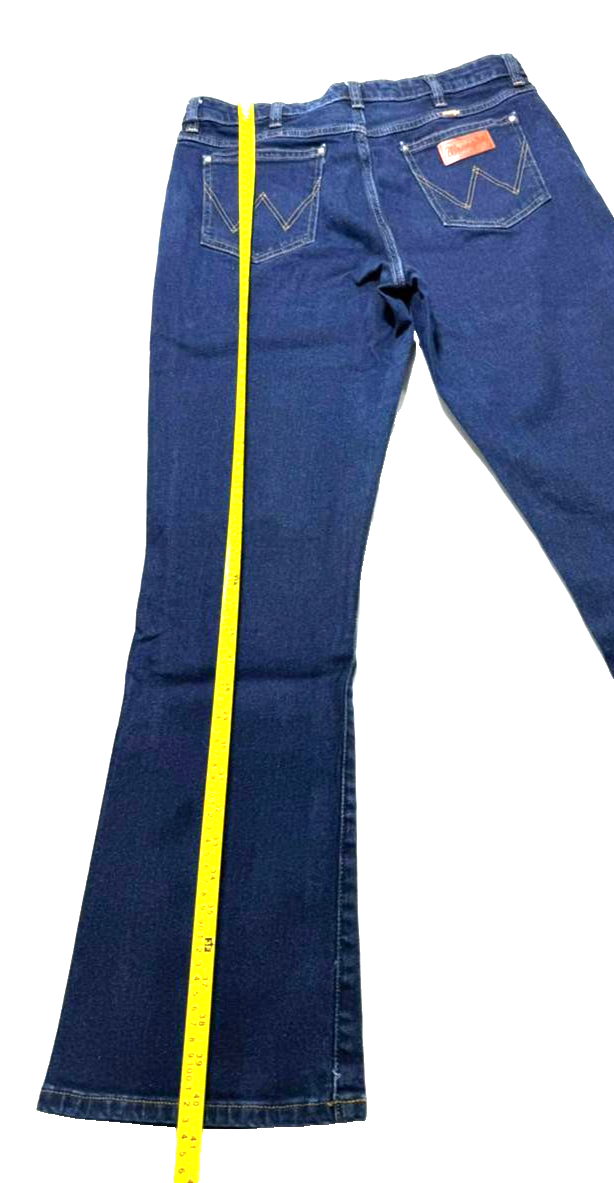 Wranglar Classic Women's Mid Waist Bootcut Blue Jeans Size 14R