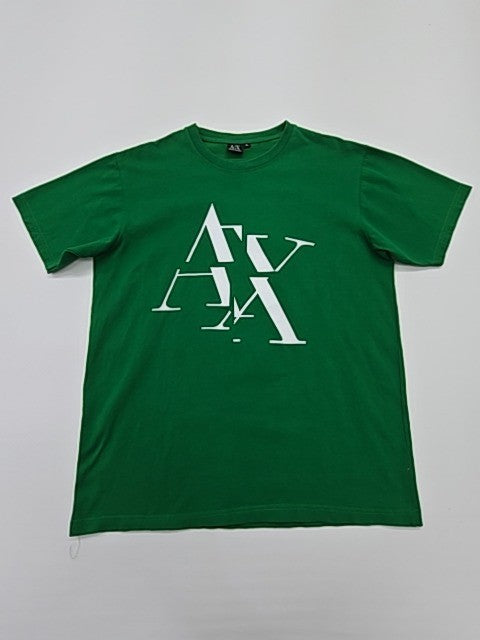 Armani Exchange Men Green T-Shirt size L product image 1