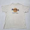 Harvard Rock Cafe Men White T-Shirt size L product image 1