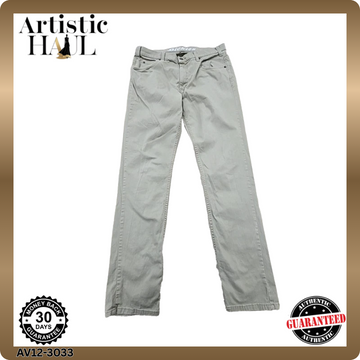 Diesel Men's Khaki Slim Fit Jeans Size 34 Inseam 34 98% Cotton