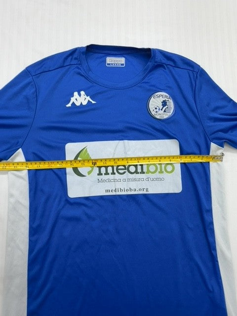 Kappa Men's Blue Breathable Football Jersey Regular Fit