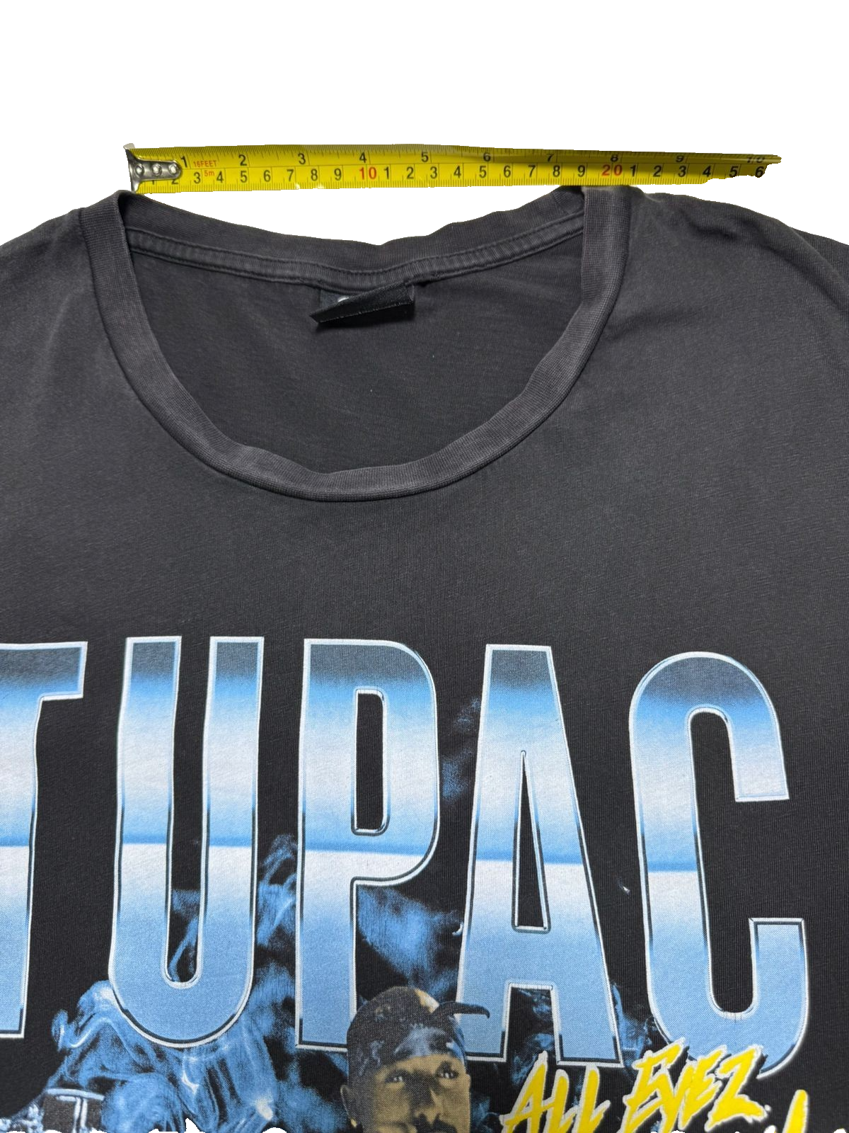 2Pac Men's T-Shirt All Eyes On Me Graphic Tee - Size XL