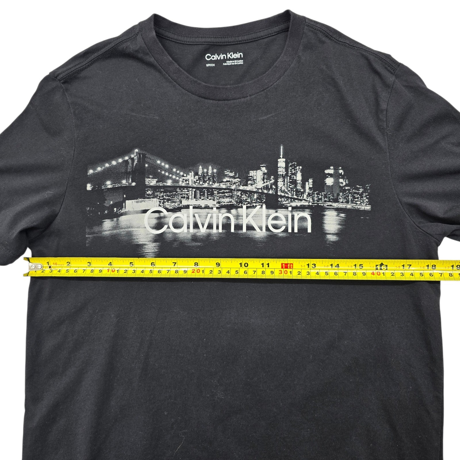 Calvin Klein Men Black T-Shirt size S product image 7