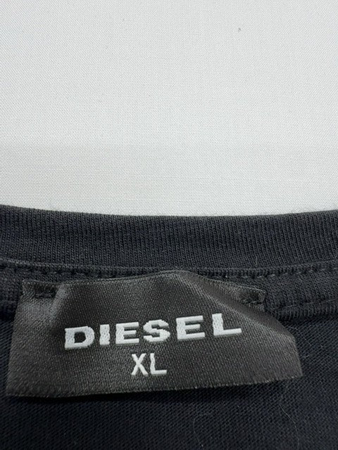 Diesel Men Black T-Shirt size XL product image 3