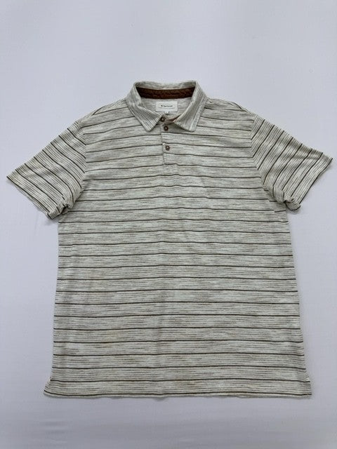 Tom Tailor Men Beige Polo Shirt size L product image 1
