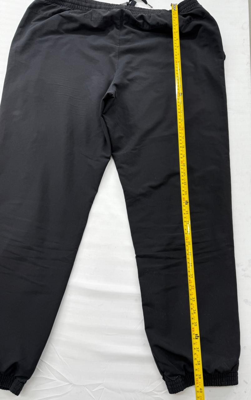 Adidas Men's Black Track Pants XL Climalite Joggers Zip Ankles