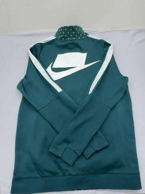 Nike Unisex Green Jacket – Size S, Full Zip