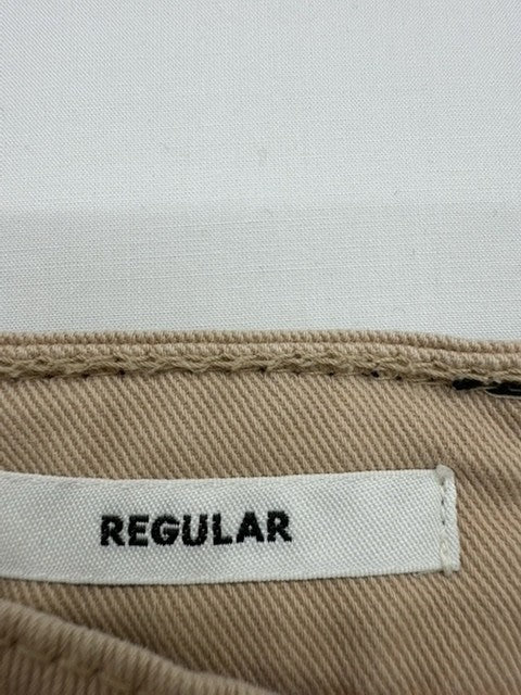 Jack & Jones Men Tan Beige Chino Shorts Size S Cotton Denim 5-Pocket