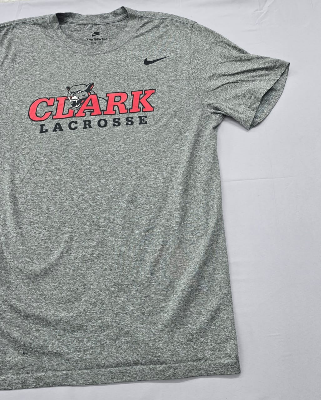 Nike Men's Dri-FIT Grey Lacrosse T-Shirt Size M The Nike Tee