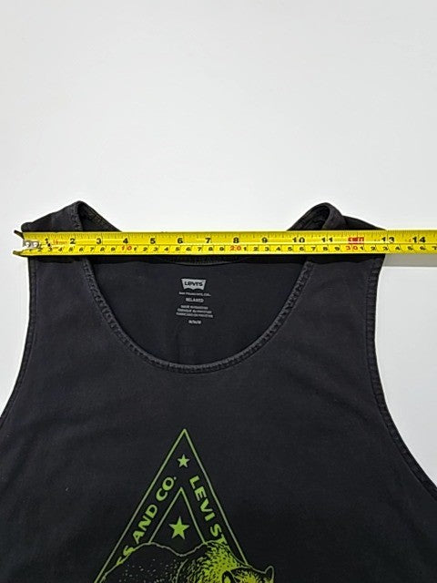 Levi's Men Black Tank Top size M product image 4