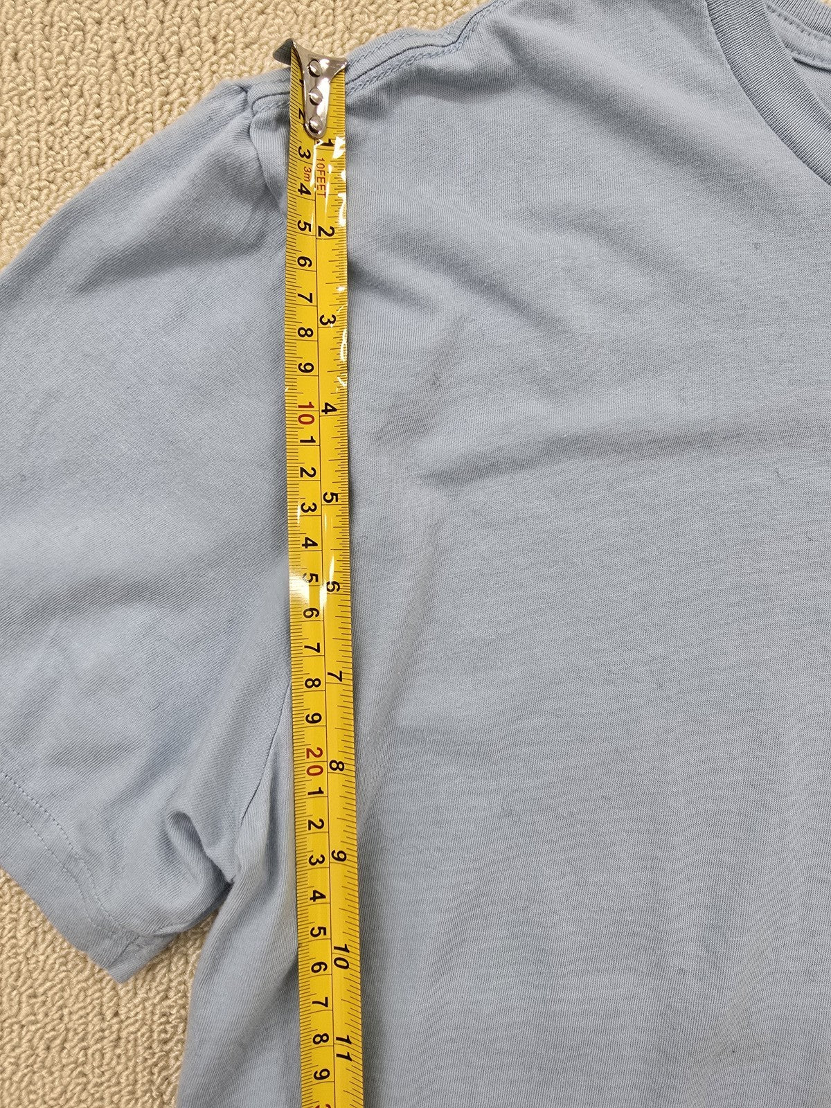 Polo Ralph Lauren Men's M Classic Fit Light Blue Cotton T-Shirt