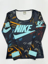 Nike Women's Black T-Shirt – Size M, Brand Department Type Style, Graphic