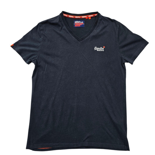 Superdry Men's Multicolor T-Shirt – Size M, V-Neck, Cotton – Ref CB008