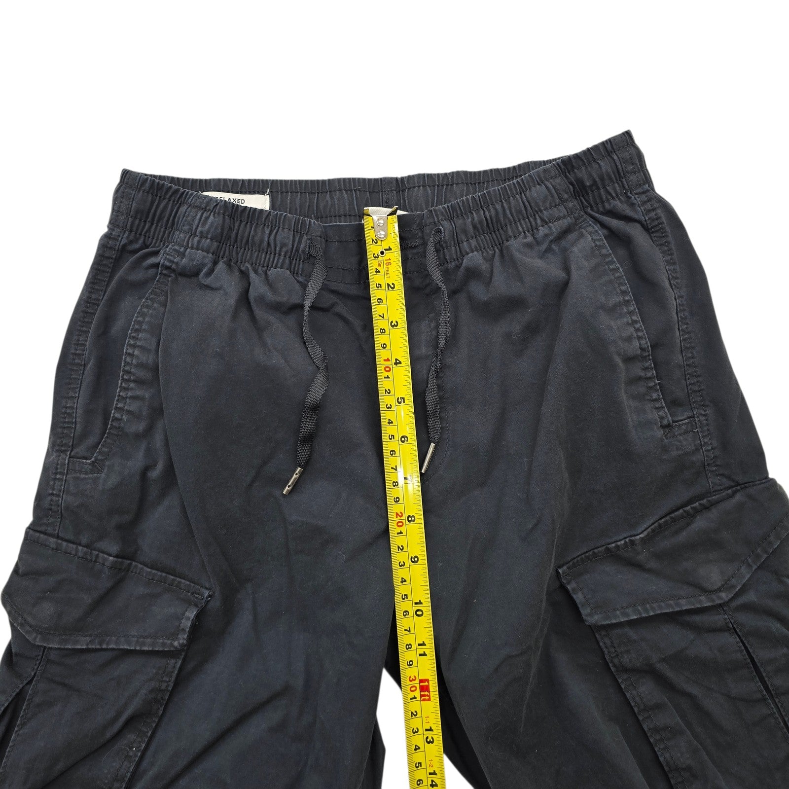 Jack & Jones Men Black Pants size S product image 6